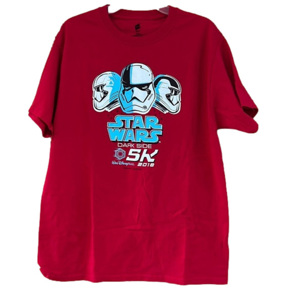 RunDisney Star Wars Dark Side 5K 2018 Tee Disney World - Picture 1 of 4